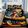 Cartoon 3D Printed Crash Bandicoot Bedding Set game Duvet Cover Pillowcase Single Twin Full Queen Size For Kids Bedroom Decor