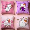 Trendy EEbichues Cushion Cover Comfortable Durable Pillow Cover MultiScene for Home Office Car Sofa
