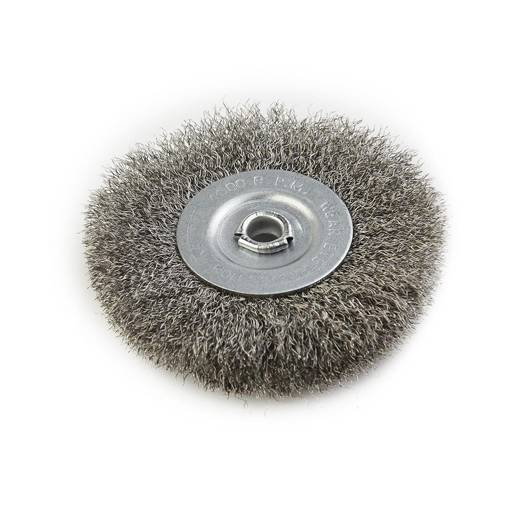 Wire Wheel Stainless Steel Brush For Bench Grinder Abrasive Accessories New
