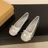 Fashion Shallow Mouth Retro Woman Shoes Female Footwear Elegant Ballet Flats Dress Comfortable Summer New Moccasin Ballerinas Spring