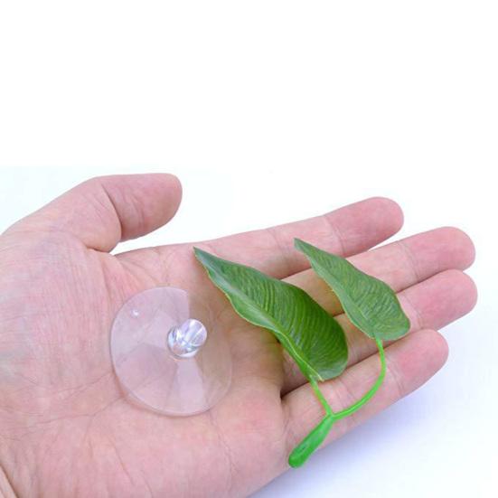 Aquarium Fish Tank Simulation Leaves Landscaping Artificial Plants Ornament