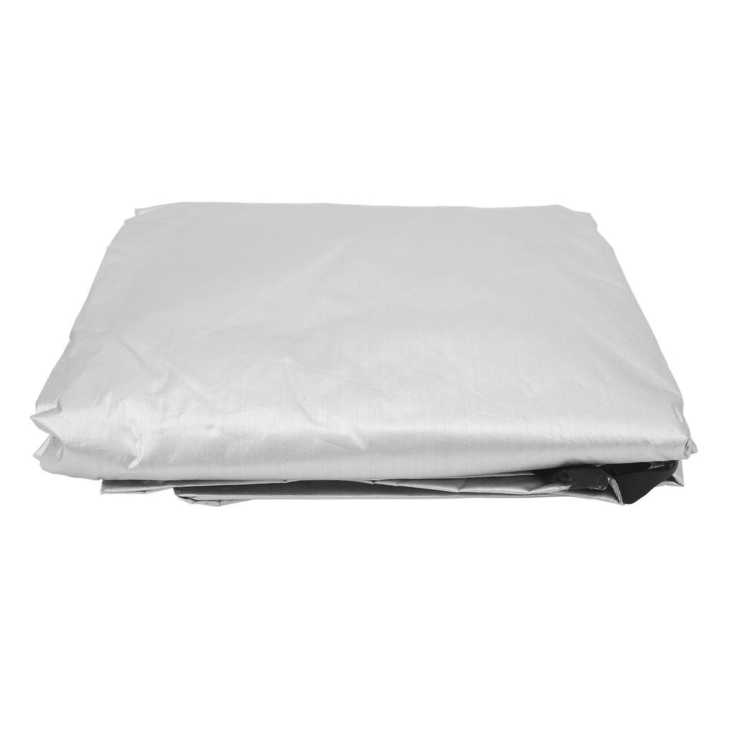 Silver Full Car Cover Waterproof UV Protection Breathable Exterior Accessories Replacement for