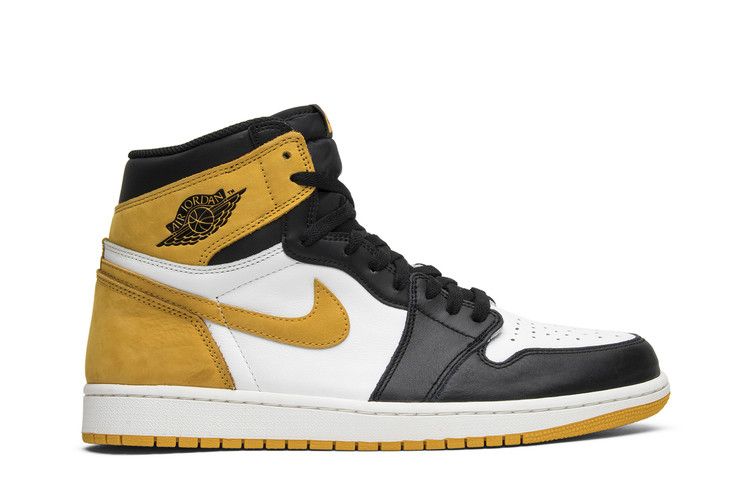 Jordan 1 Retro High Yellow Ochre Men's Sneakers
