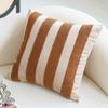 45x45CM Brown Vintage Nordic Throw Pillow Cover Cream Light Luxury Sofa Cushion Waist Cover Simple Decorative Pillowcase