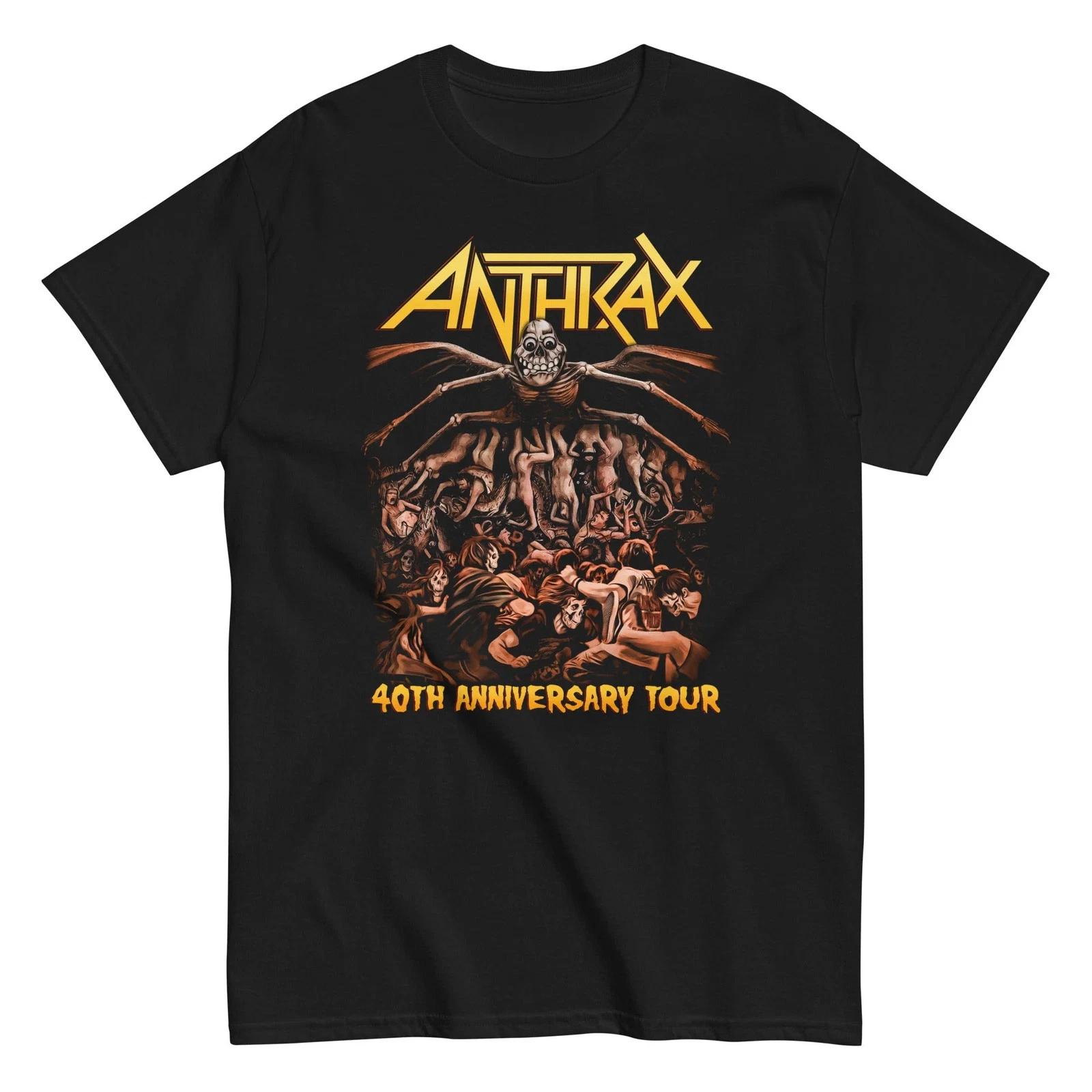 Anthrax - 40th Anniversary Tour T Shirt XXL
