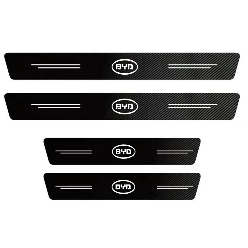 

Carbon Fiber Car Sticker Auto Door Threshold Waterproof stickers For BYD Atto 3 Yuan Plus Song Plus Seal Dolphin Sealion Seagull