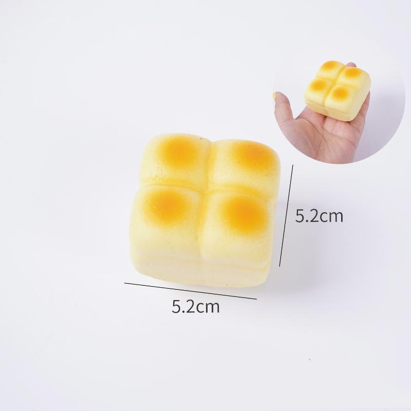Simulation Soft Twist Croissant Slow Rebound Toy 1Pcs Fake Bread Squeeze Prop for Stress Relief Party Favor Home Decor Gift