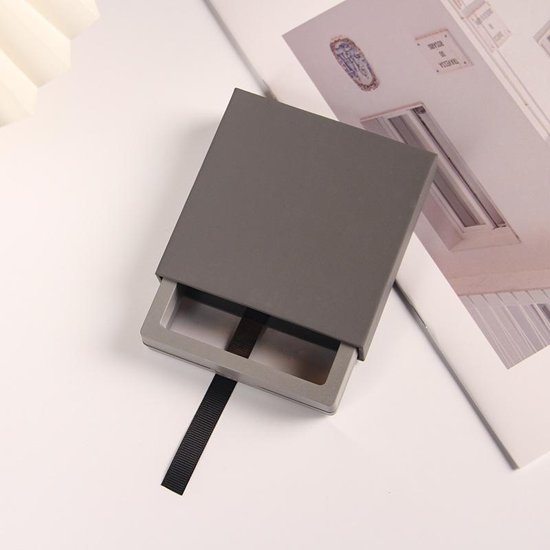 Jewelry Display Box: PE Film Suspension for Earrings, Necklaces, and Rings