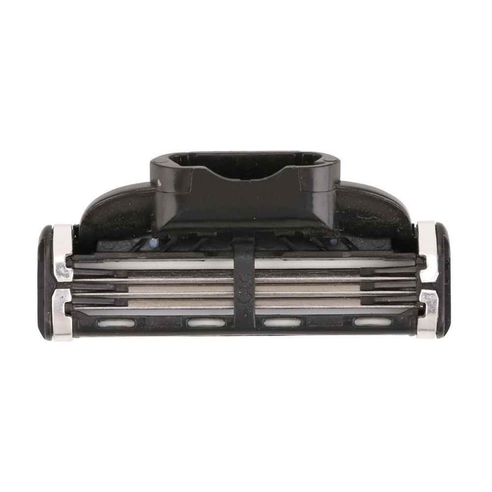 4ks pánské bezpečnostní žiletky Břity na holení pro péči o obličej Ruční holicí kazeta pro Mache 3