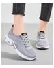 Women's Plus Size Casual Air Cushion Sneakers - Breathable Flyknit Running Shoes