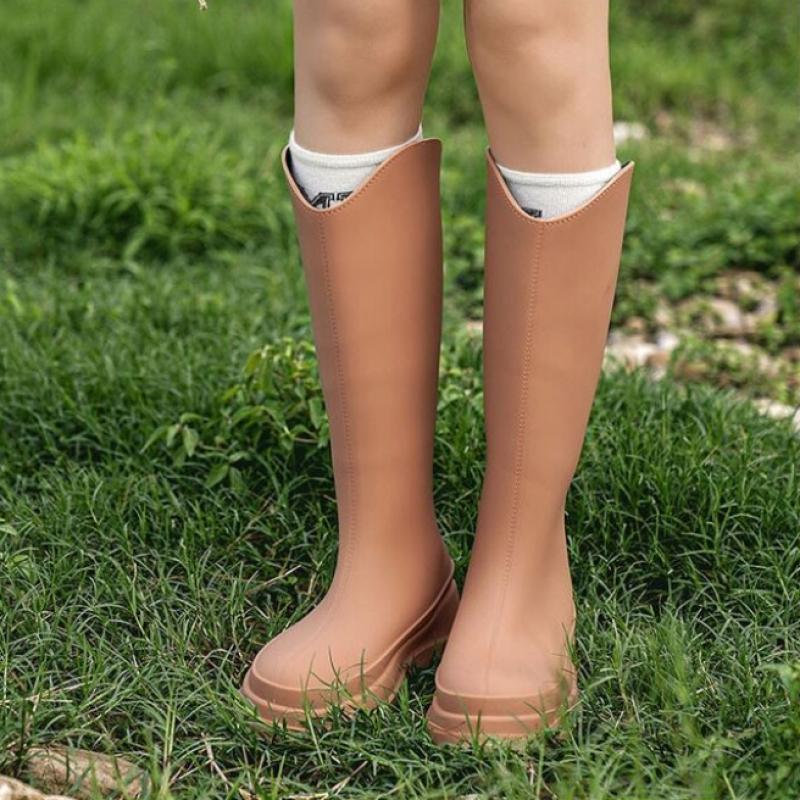 New ArrivalS Open Run Women S Long Rain bootS Rainy dayS 4 colorS