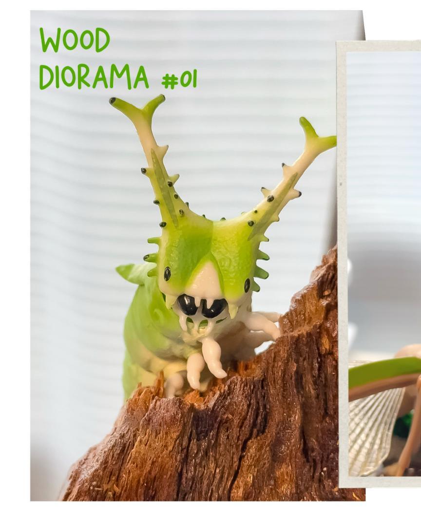 

[USED] Summer Theme Diorama 01 with Figure
