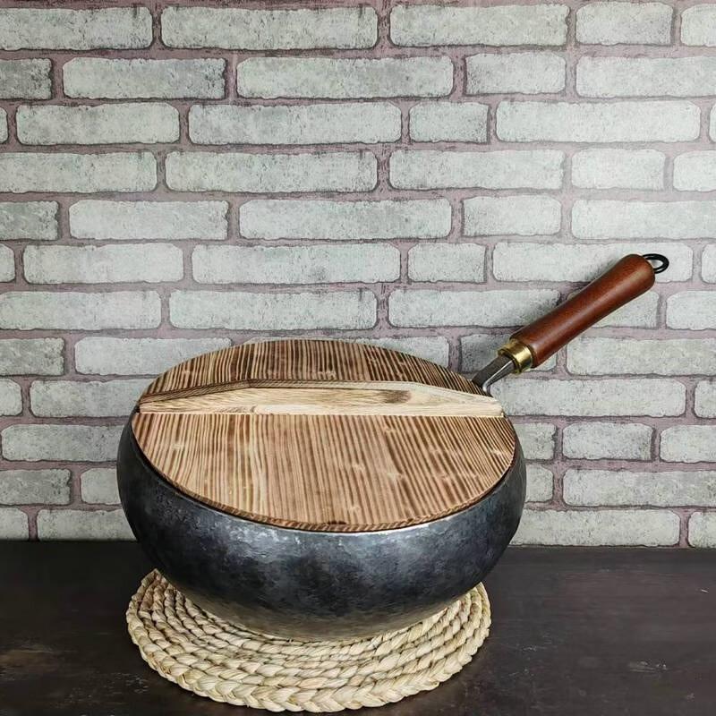 Yoshida Artisan Hand-forged Wrought Iron Non-stick Wok