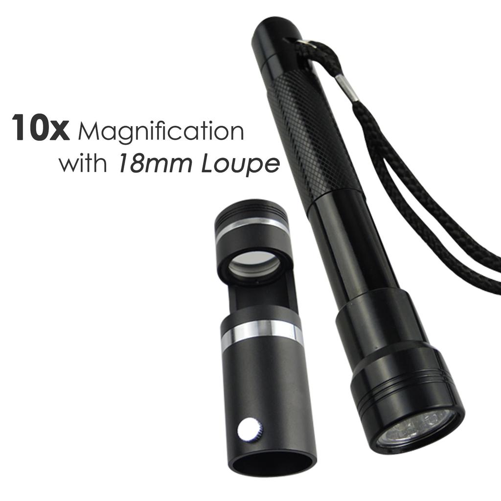 Buy Portable Dark Field 10x Magnification Power Loupe Gem Gemstone