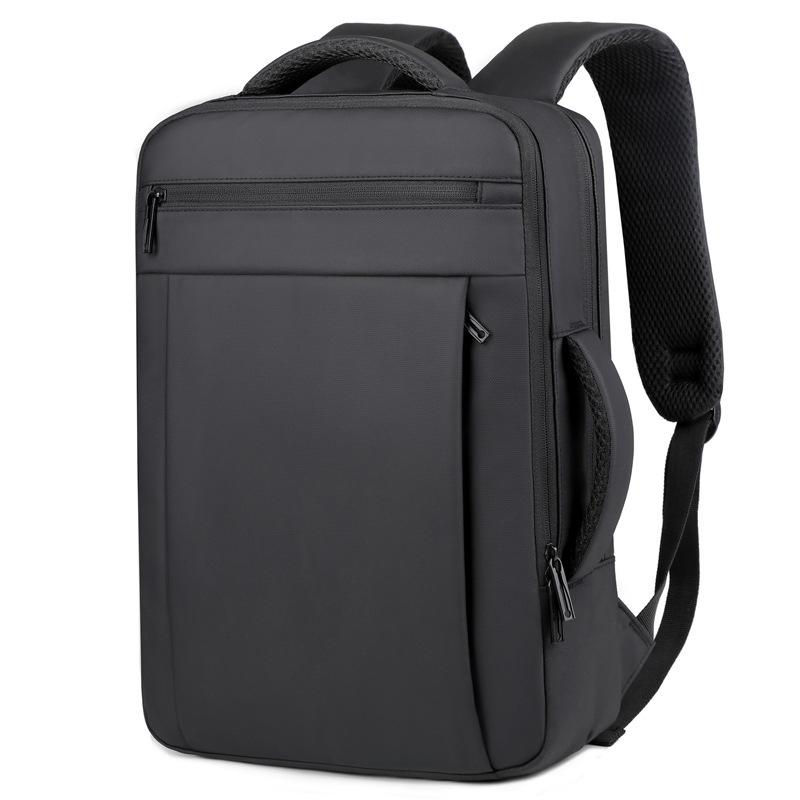 

Простой рюкзак для деловых поездок на работу, сумка для компьютера, новый водонепроницаемый рюкзак для отдыха на природе, многофункциональный рюкзак чёрный