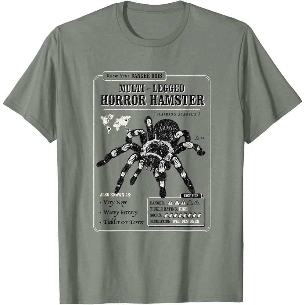 Multi-Legged Horror Hamster Funny Tarantula graphic T-Shirt