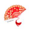 Chinese Style Folding Fan Portable Dance Performance Hand Fan Ancient Cheongsam Photography Props Classical Gift for Ladies