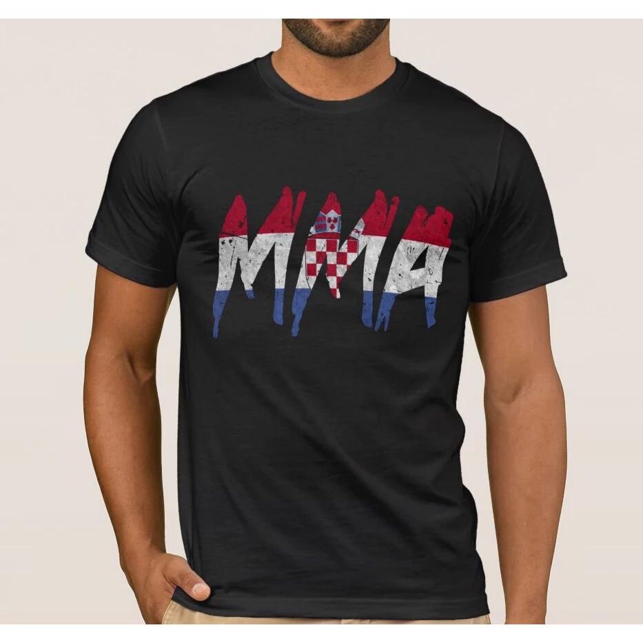 

Футболка с флагом Хорватии MMA Kick Boxing UFC Muay Thai, графический значок в стиле ретро, винтажный 3D-принт для мужчин и женщин, унисекс, с коротким рукавом и круглым вырезом 3XL
