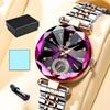 Elegant Luxury Women's Quartz Watches Waterproof Stainless Steel Watch Casual Fashion Ladies Wristwatch