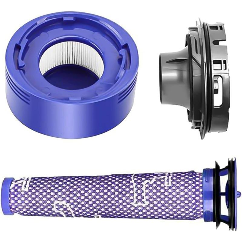 Filter Replacement & Motor Cover Compatible with Dyson V7 V8 Animal and Absolute Cordless Vacuum Cleaners, Upgrade Your Vacuums