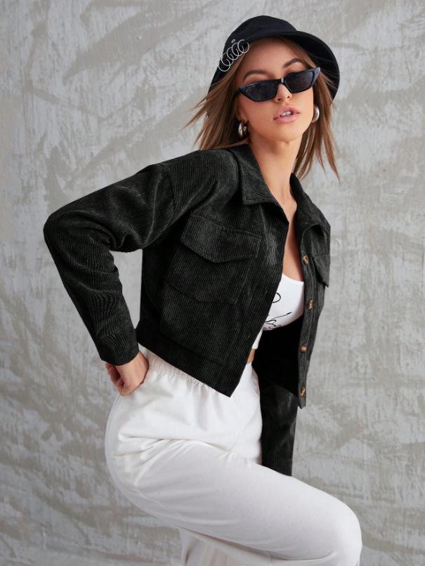 2024 Women's Casual Trendy Autumn/Winter Retro Fashion Cardigan Coat