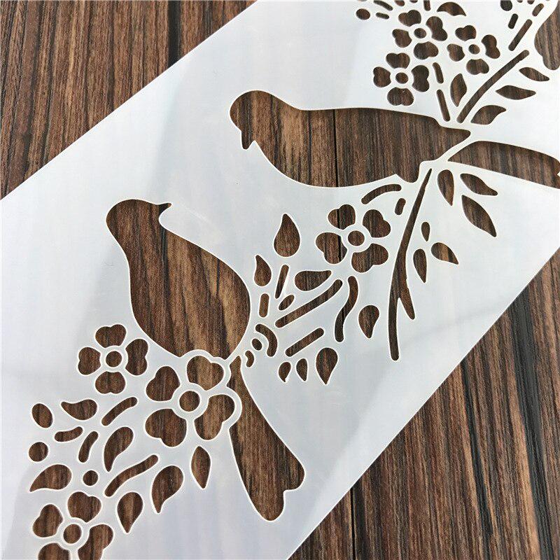 1 Pezzo Stencil Carini a Forma di Animale per Pittura Fai da Te a Strati, Scrapbooking, Album di Goffratura, Modello Vuoto per Biglietti Decorativi