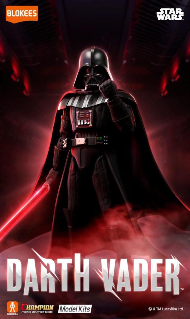 BLOKEES Doyusha MARVEL CHAMPION CLASS Series Star Wars The Empire Strikes Back CC01 Darth Vader 150mm Plastic Model Kit V (Approx. tall)