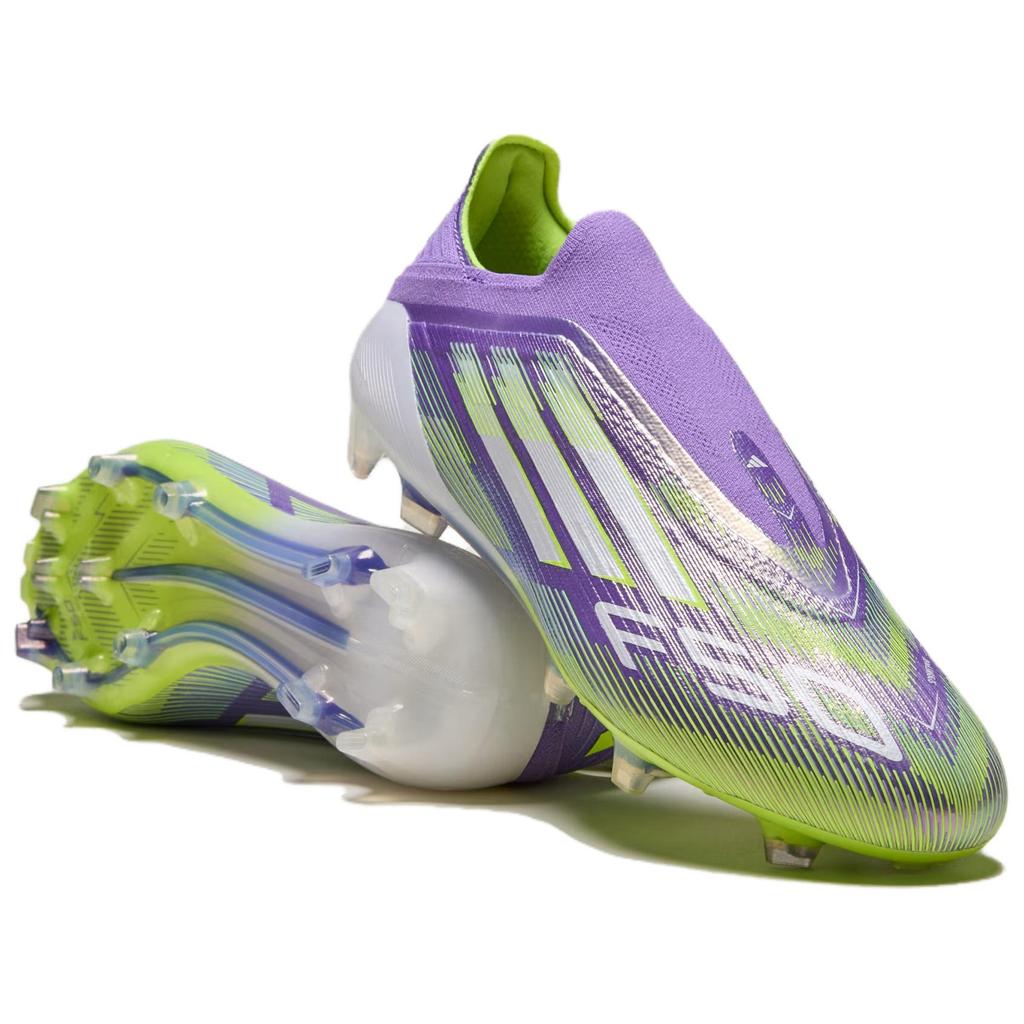 adidas Adizero F50 Elite Bezšnúrové FG Radiant Blaze Pack Pánske Tenisky Fialová Fialová-Rush Cloud-White JH7628