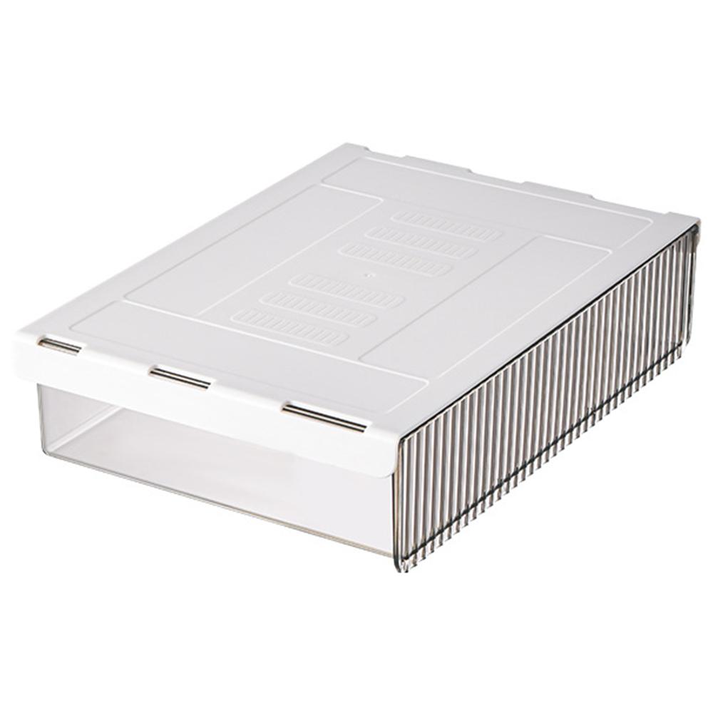 

1 шт. ящик для хранения под столом, ящик для хранения в офисе, выдвижной органайзер под столом для рабочего стола, выдвижной ящик