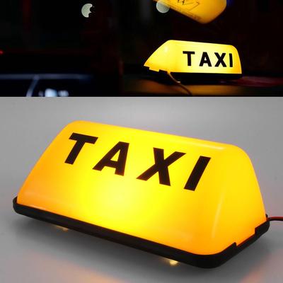 Universal COB Adhesive Cab Roof Top Topper Taxi Sign 12V Car Sign Lamp