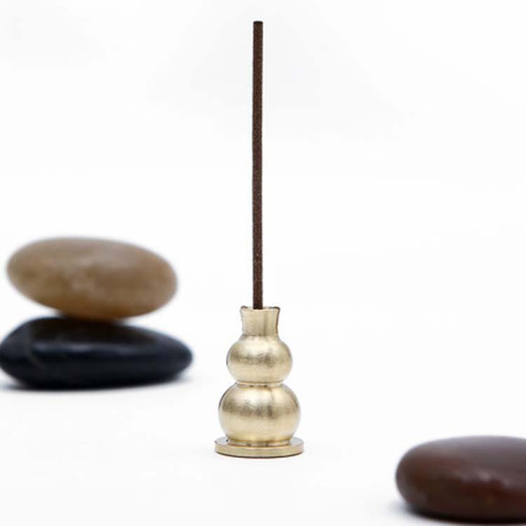 Gourd Incense Holder Plate for Buddhist Supplies