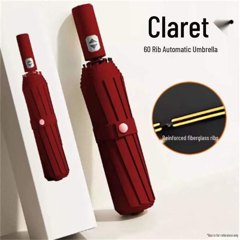 Oversized Fully Automatic UV Protection Sun and Rain Umbrella