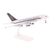20Cm Plane Model Boeing A380 Singapore Airlines Aircraft Alloy Simulation Airplane Model Aircraft For Kids Toys Christmas Gift