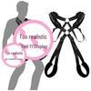 CrossBDSM Adult Double Shoulder Strap Swing with Waist Pad - Unisex Sex Aid for Couples