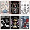 Hair Cutting Retro Plaque, Metal Signs, Barber Shop, Vintage Painting, Wall Posters, Bar, Pub, Shave & Haircut, Home Decor, WY28
