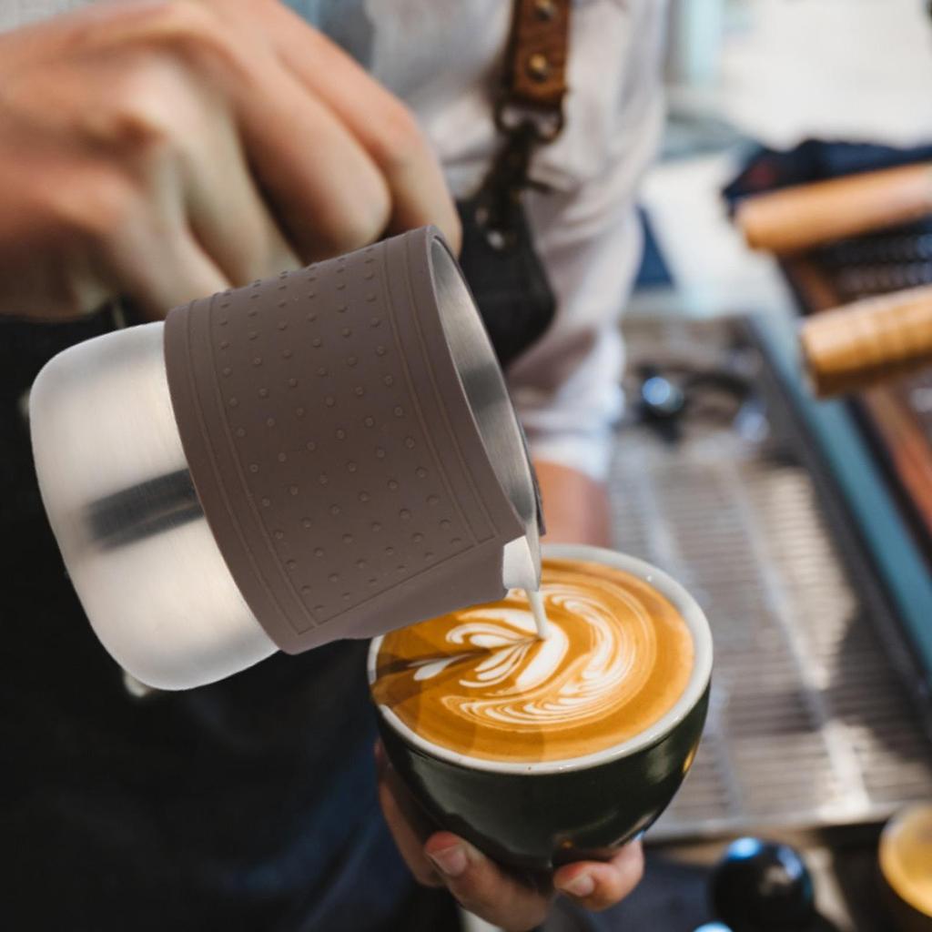 Milchkännchen, einfach zu bedienender Milchaufschäumkrug für Küchenrestaurants und Cafés