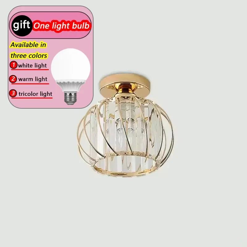 

Светильник класса люкс Светильники для прохода Светильники для коридора Хрустальные точечные светильники Светодиодные потолочные встроенные светильники Светильники для входа Освещение балкона Colorful light