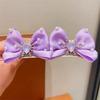 2PCS Children's Hair Hairpin Headwear, Sweet Three-dimensional Crown Clip for Baby Girls, Princess Mesh, Bow Hair Clip