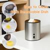 Wax Melt Heater Metal Wax Heater for Aromatherapy Wax Electric Aromatic Candle Oil Burner 2-in-1 USB Plug