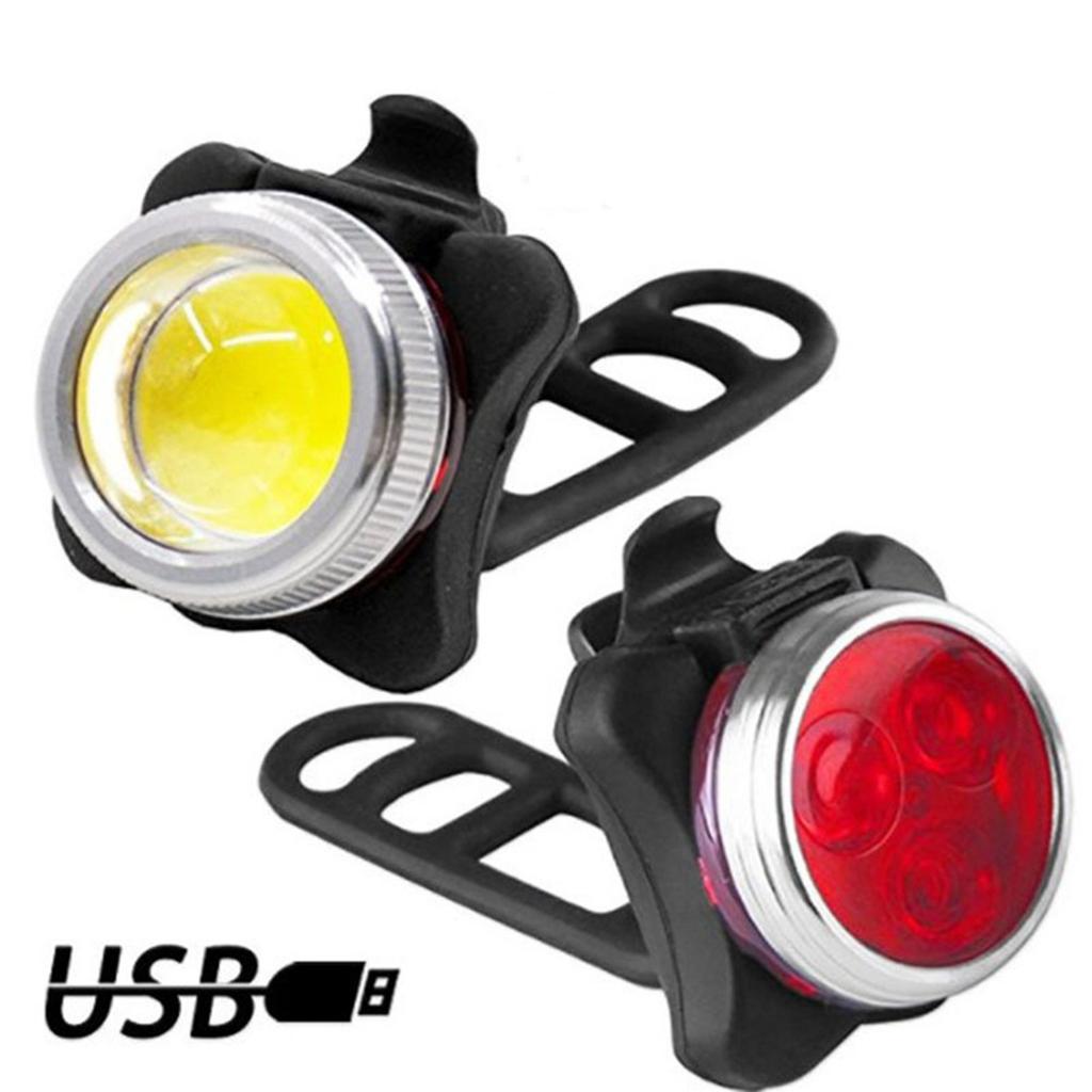 3 LED Bike Taillight With USB Rechargeable Cycling  Tail Clip Light Lamp Bike Light Luz Bicicleta  Accessories