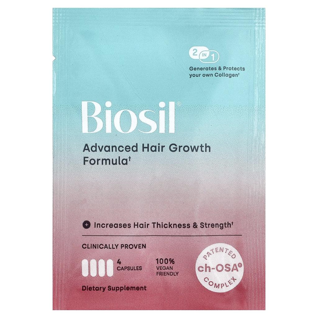 Biosil, Premium Hair Growth Formula, 30 Packs