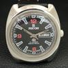VINTAGE RICOH R31 AUTOMATIC JAPAN MENS BLACK COLOR DIAL WATCH a707963-1