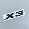 Logo Metallico X3 Emblema Lettere Distintivo Adesivo Posteriore per Bagagliaio Auto Per BMW X3 F25 E83 G01 G45 Xdrive 20d 30d 20i 28i 30i 35i Accessori is2