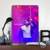 Chris Brown Music Printed Poster Customized Wall Art Retro Vintage Metal Tin Signs for Gaming Room Decoration At Home Man Cave