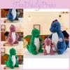 Adorable Green Dinosaur Plush Toy Stuffed Animal For Boys Birthday Gift