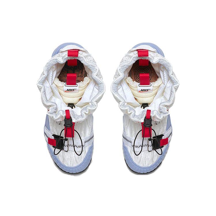 Tom Sachs X NikeCraft Mars Yard Overshoe White Unisex Sneakers Sport-Red-Black-Cobalt-Bliss AH7767-101