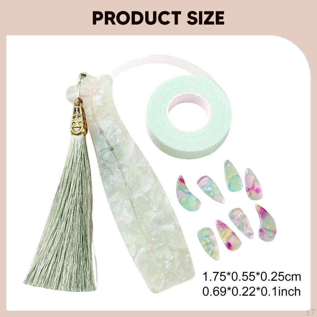 Children Guzheng Finger Picks Set Fingertip Covers Comfortable String Instrument Accessories