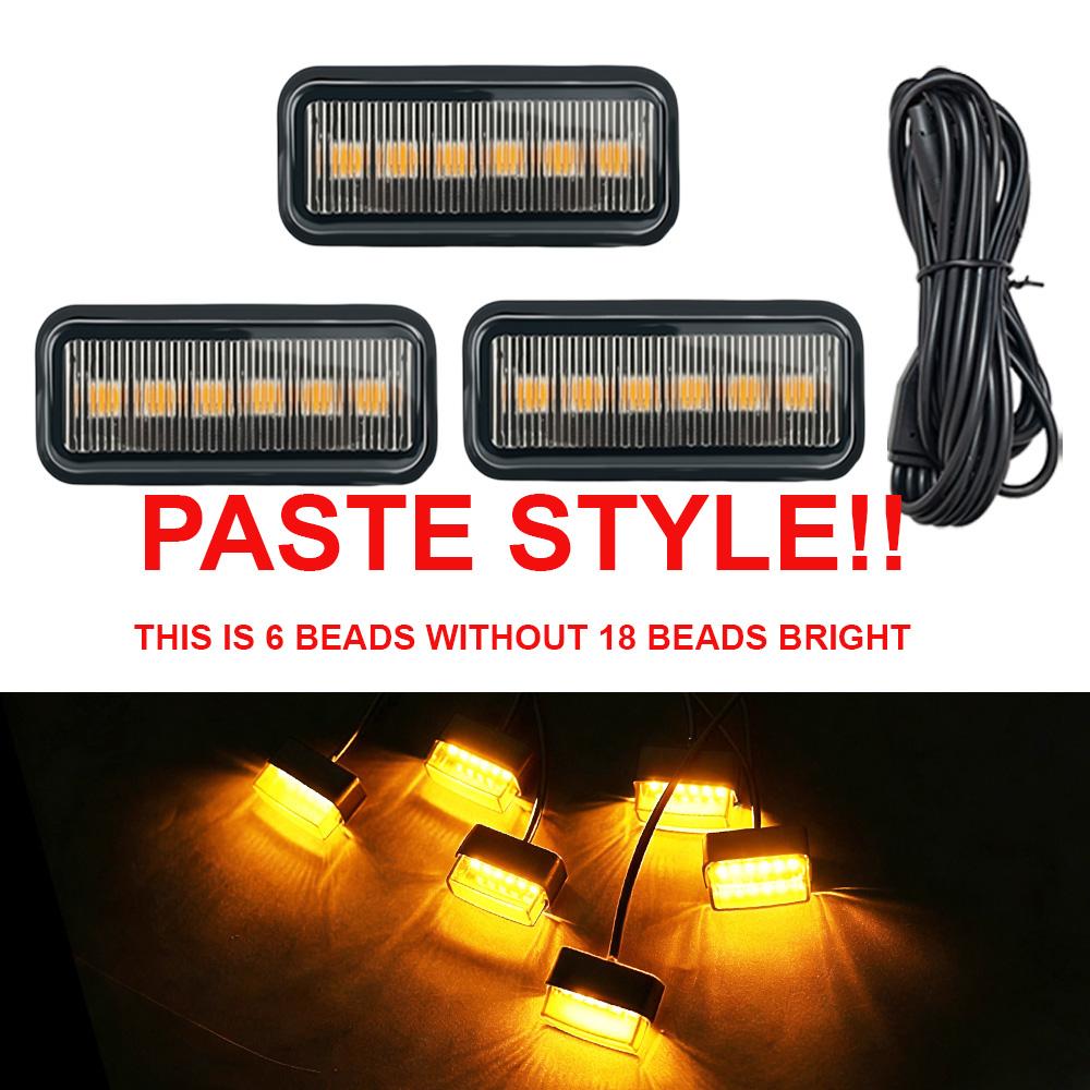 

FOR ISUZU D-MAX LED Car Lights Front Grille LED Light Safety Warning Light Harness Car Accessories LED Signal Lamps