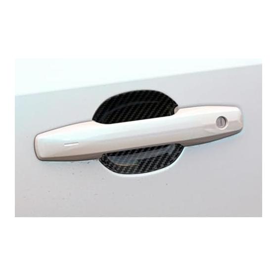 TADOKAPATU Compatible with New RAV4 60 Series AXAN64 Door Handle Protector Cover Door Knob Protector Sticker Bowl Cover Garnish Doorknob Nail Scratch