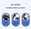 Car Sunshade Blackout Curtain with Suction Cups for Heat Insulation and Baby Privacy